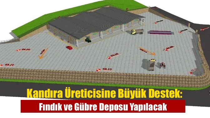 Kandıra Üreticisine Büyük Destek: Fındık ve Gübre Deposu Yapılacak