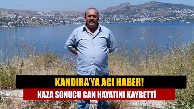 Kandıra’ya acı haber! Kaza sonucu Can hayatını kaybetti