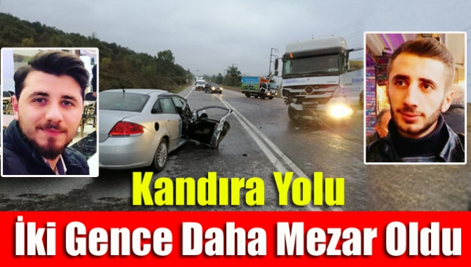 Kandıra yolu iki gence daha mezar oldu ile ilgili görsel sonucu