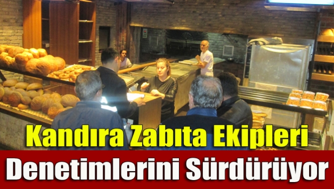 Kandıra Zabıta ekipleri denetimlerini sürdürüyor