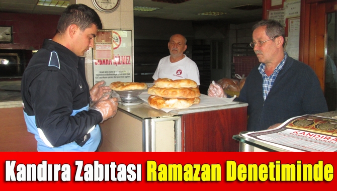 Kandıra zabıtası Ramazan denetiminde