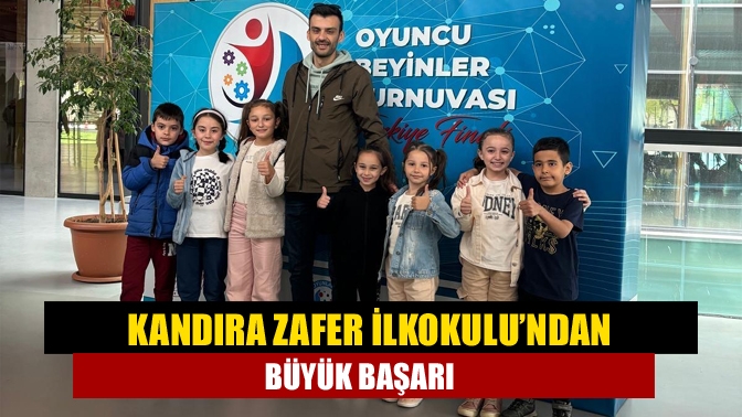 Kandıra Zafer İlkokulu’ndan büyük başarı