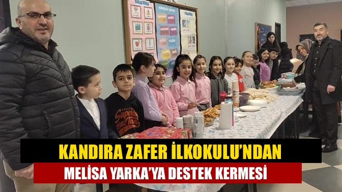 Kandıra zafer ilkokulu’nda melisa yarka’ya destek kermesi