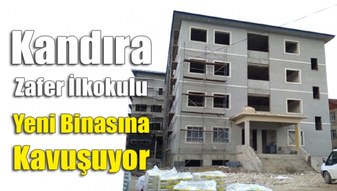 Kandıra Zafer İlkokulu yeni binasına kavuşuyor