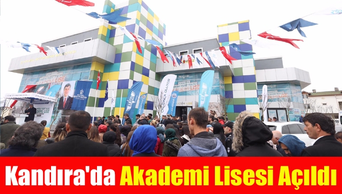 Kandıra'da akademi lisesi açıldı