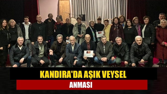 Kandırada Aşık Veysel Anması