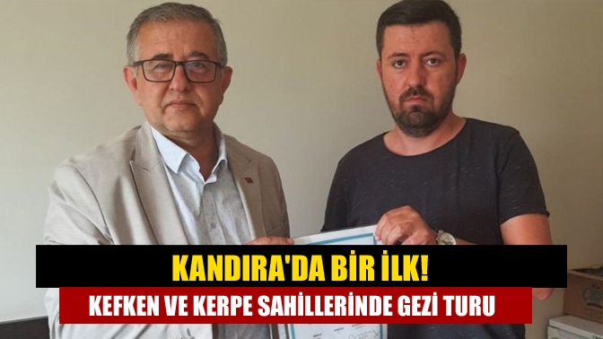 Kandırada bir ilk! Kefken ve Kerpe sahillerinde gezi turu