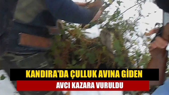 Kandırada çulluk avına giden avcı kazara vuruldu