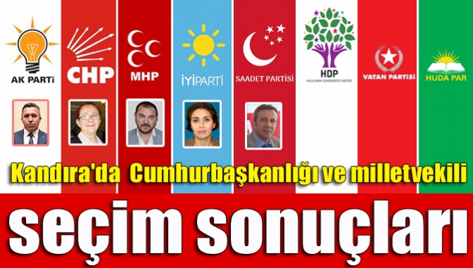 Kandıra'da Cumhurbaşkanlığı ve milletvekili seçim sonuçları