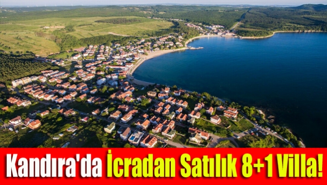 Kandıra'da İcradan Satılık 8+1 Villa!