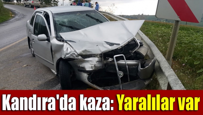 Kandıra'da kaza: Yaralılar var