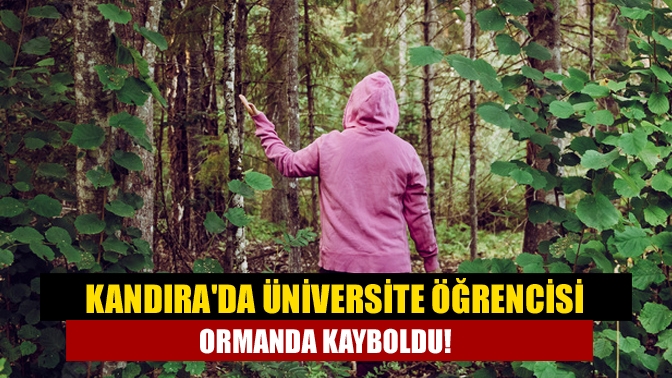 Kandırada Üniversite Öğrencisi Ormanda Kayboldu!