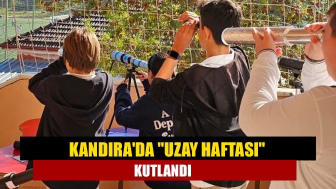 Kandıra'da "Uzay Haftası" kutlandı