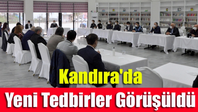 Kandıra'da yeni tedbirler görüşüldü