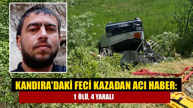 Kandıra'daki feci kazadan acı haber: 1 ölü, 4 yaralı