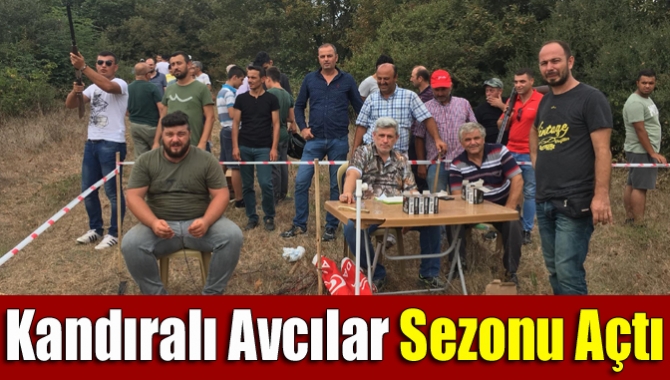 Kandıralı avcılar sezonu açtı