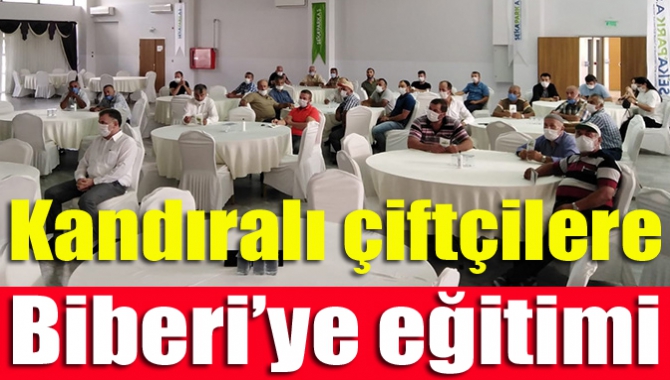 Kandıralı çiftçilere Biberi’ye eğitimi