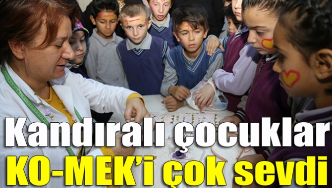 Kandıralı çocuklar KO-MEK’i çok sevdi