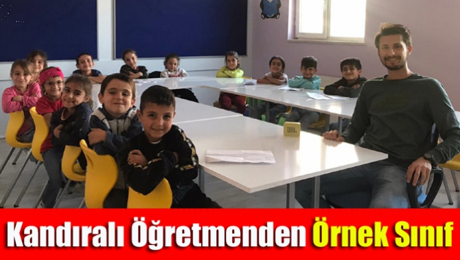 Kandıralı Öğretmenden Örnek Sınıf