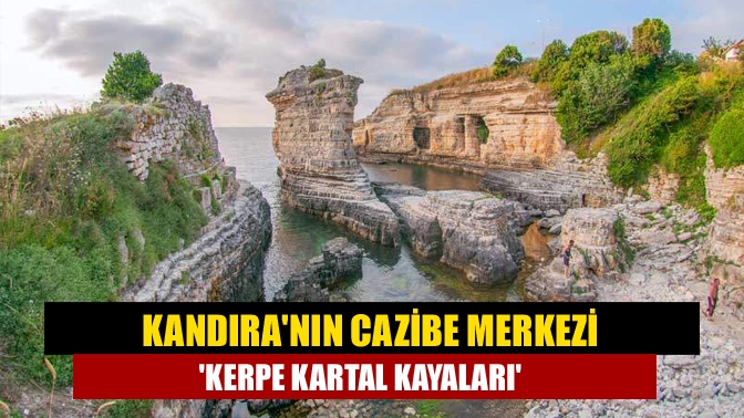 Kandıranın cazibe merkezi Kerpe Kartal Kayaları