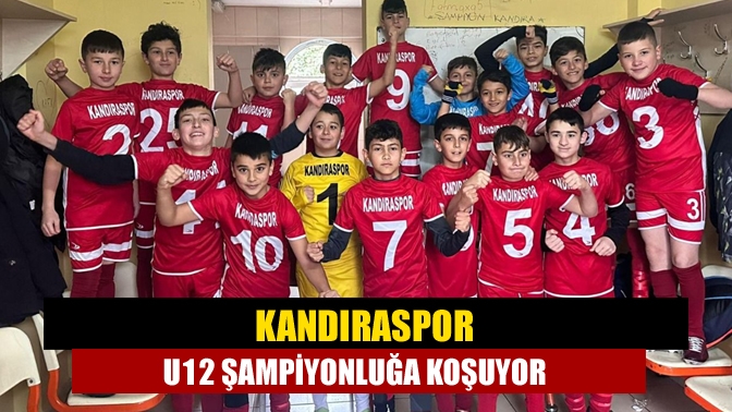 Kandıraspor U12 şampiyonluğa koşuyor