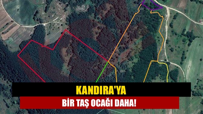 Kandıraya bir taş ocağı daha!