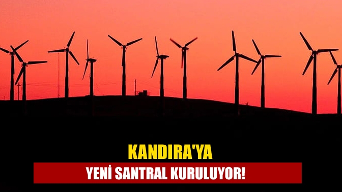 Kandıraya yeni santral kuruluyor!