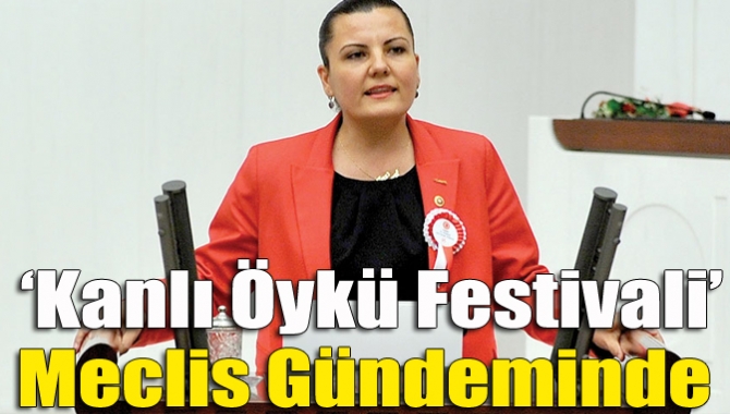 ‘Kanlı Öykü Festivali’ meclis gündeminde