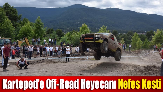 Kartepe’de Off-Road heyecanı nefes kesti