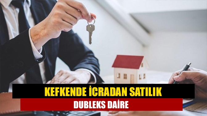 Kefkende icradan satılık dubleks daire