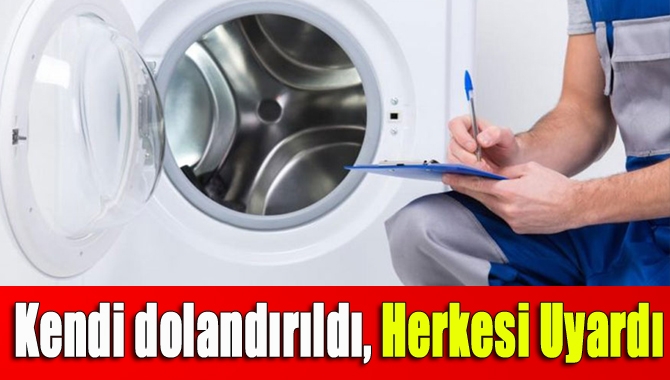 Kendi dolandırıldı, herkesi uyardı