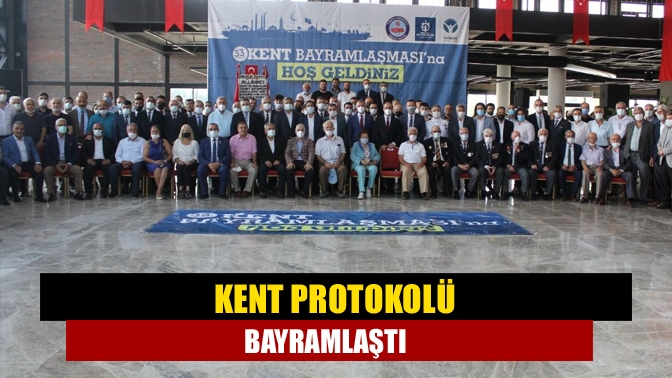 Kent protokolü bayramlaştı