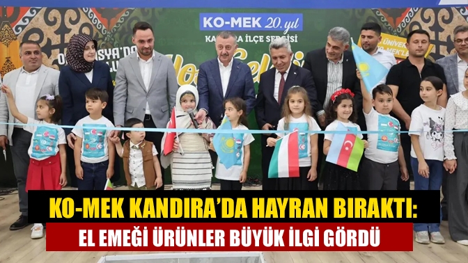 KO-MEK Kandıra’da Hayran Bıraktı: El Emeği Ürünler Büyük İlgi Gördü