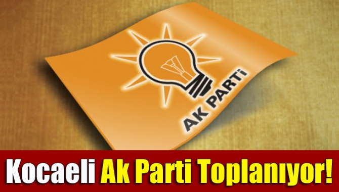 Kocaeli Ak Parti Toplanıyor!