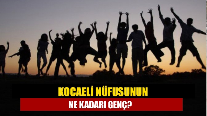 Kocaeli nüfusunun ne kadarı genç?