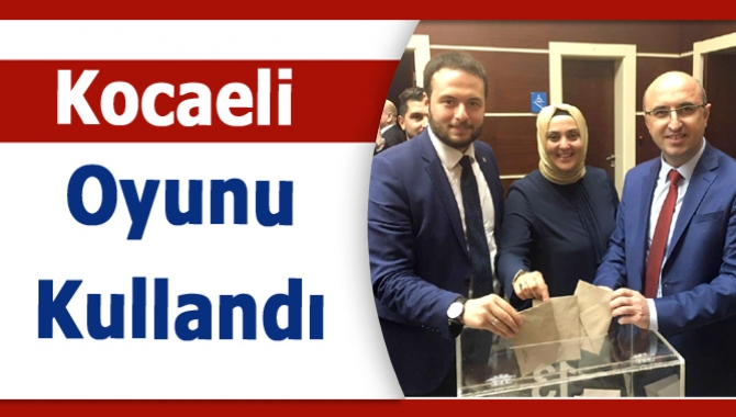 Kocaeli oyunu kullandı