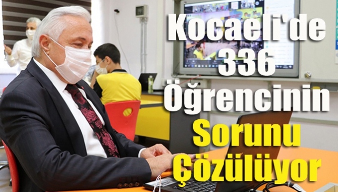 Kocaeli'de 336 Öğrencinin Sorunu Çözülüyor