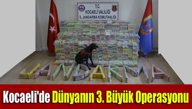 Kocaeli'de Dünyanın 3. Büyük Operasyonu