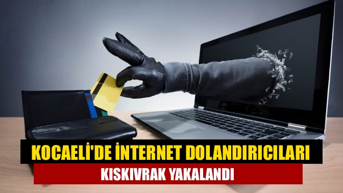 Kocaelide İnternet dolandırıcıları kıskıvrak yakalandı