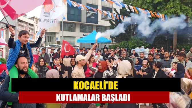 Kocaelide kutlamalar başladı