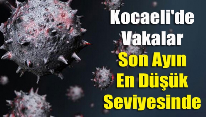 Kocaeli'de vakalar son ayın en düşük seviyesinde