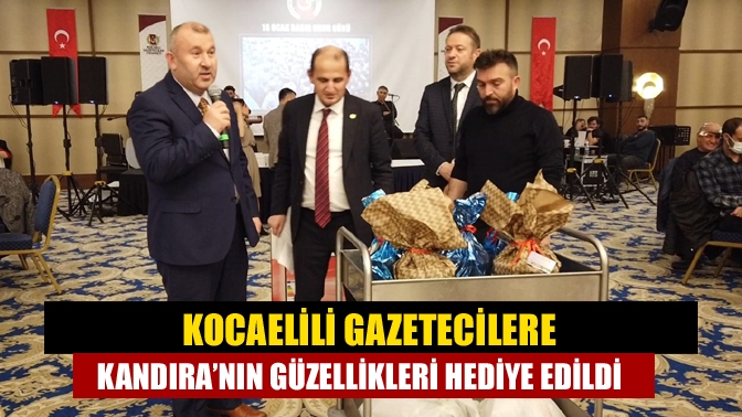 Kocaelili Gazetecilere Kandıra’nın Güzellikleri Hediye Edildi