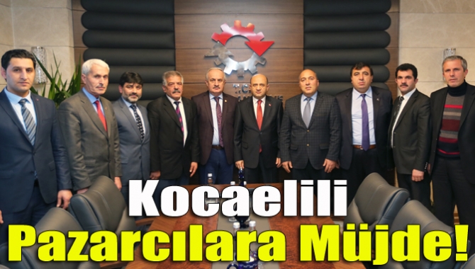 Kocaelili pazarcılara müjde!