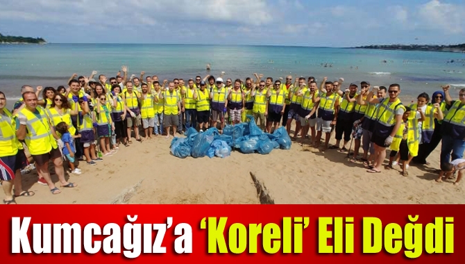 Kumcağız’a ‘Koreli’ Eli Değdi