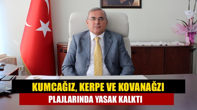 Kumcağız, Kerpe Ve Kovanağzı Plajlarında Yasak Kalktı