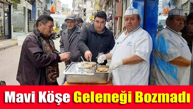 Mavi Köşe Geleneği Bozmadı