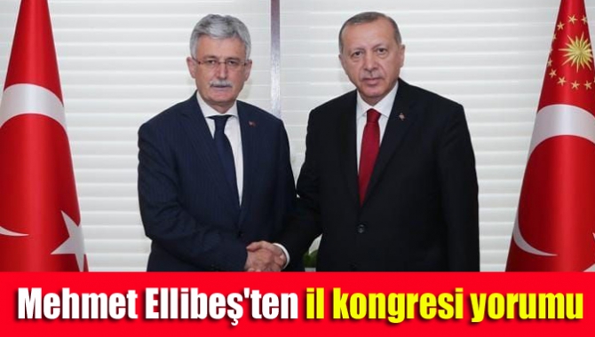 Mehmet Ellibeş'ten il kongresi yorumu