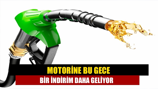 Motorine bu gece bir indirim daha geliyor