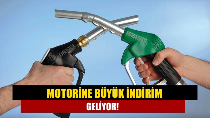 Motorine büyük indirim geliyor!