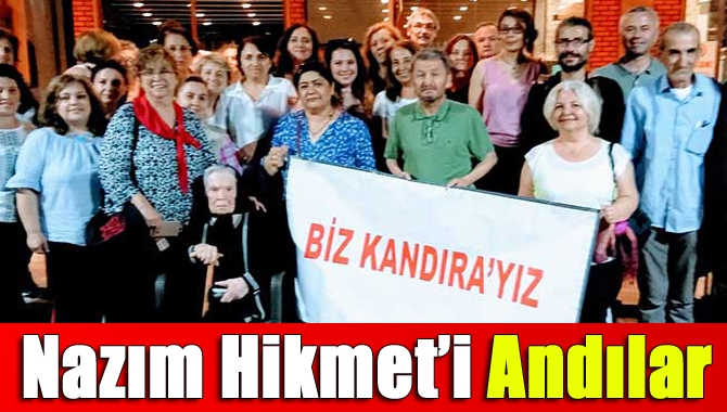 Nazım Hikmet’i andılar